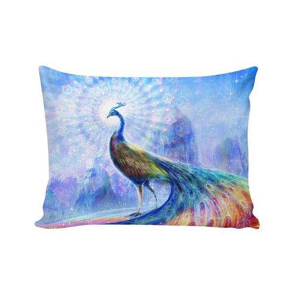 

pillow case the peacock 3d printed polyester decorative pillowcases throw cover