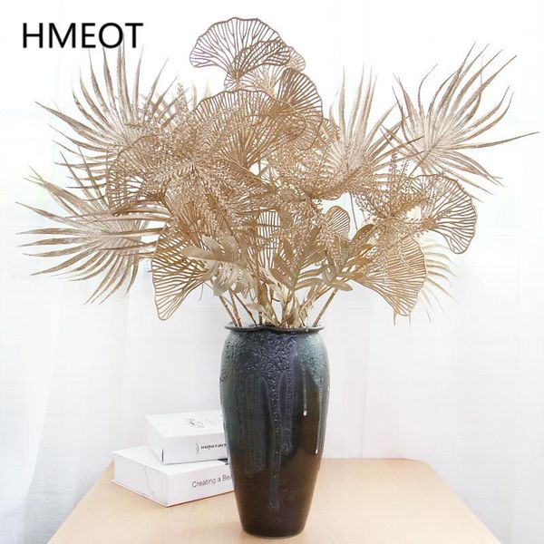 

golden series artificial flowers plants wedding flower arrangement materials room home decoration accessories table vase decorative & wreath
