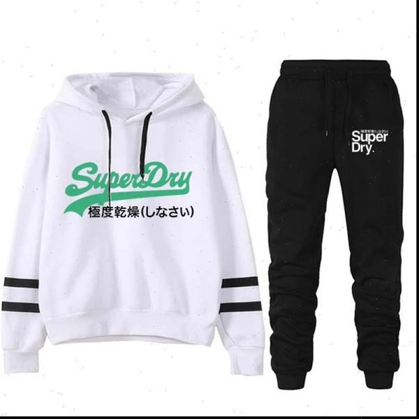 

tracksuit winter pullovers hoodies pants womens tracksuits jogging two pieces set sports suit for clothing outfits, Gray