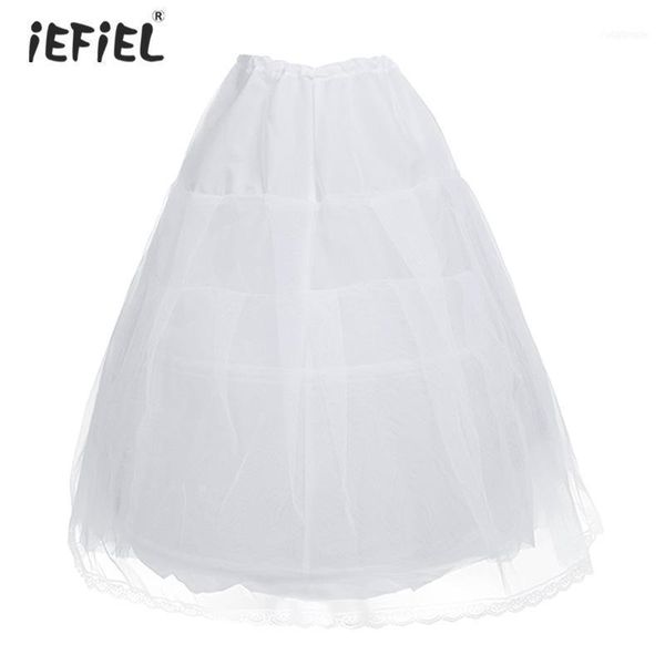 

skirts  white kids girls crinoline petticoat slip for flower girl wedding skirt summer underskirt1, Blue