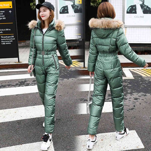 

senior designer 2021 winter new printed elegant one piece for skipak female jumpsuit real washer bear bodysuit women, Gray