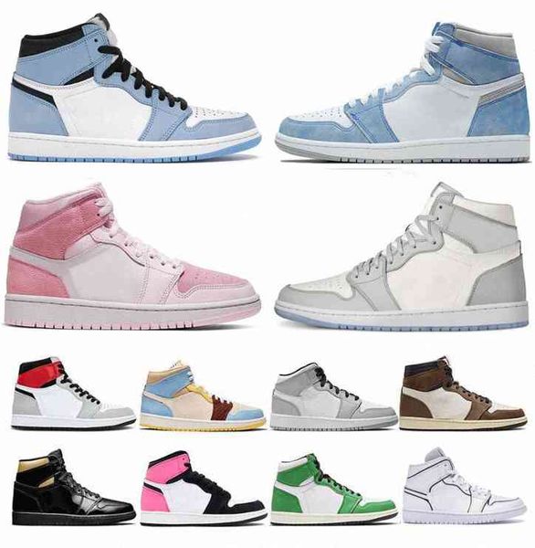 

golf shoe basketball shoes 1 men women 1s high og jumpman university blue valentine's day hyper royal mid light smoke grey chicago dark