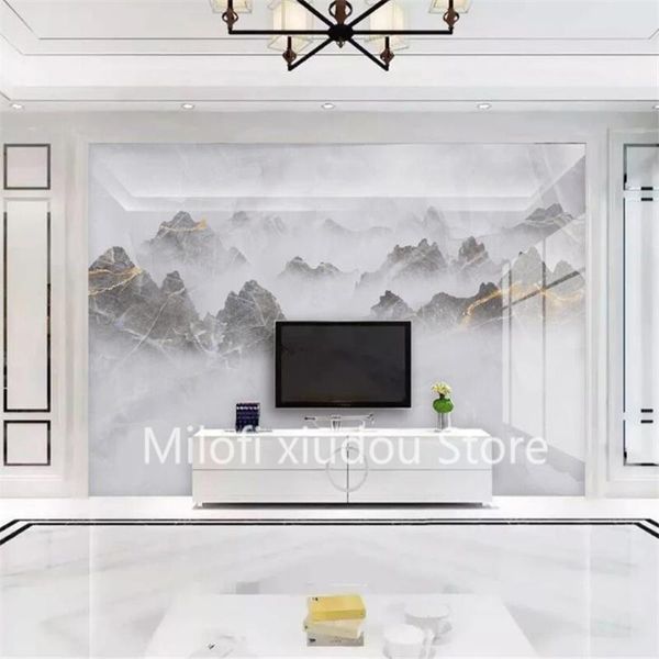

wallpapers custom 3d wallpaper mural marble landscape stone pattern living room bedroom background wall decoration