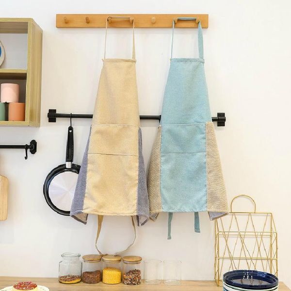 

family kitchen apron oil proof and antifouling aprons