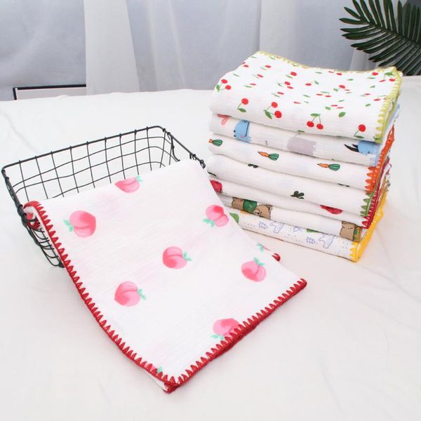 

140x120cm big size lace edge kids muslin cotton blanket baby swaddle child summer toddler bath towel receiving blankets & swaddling