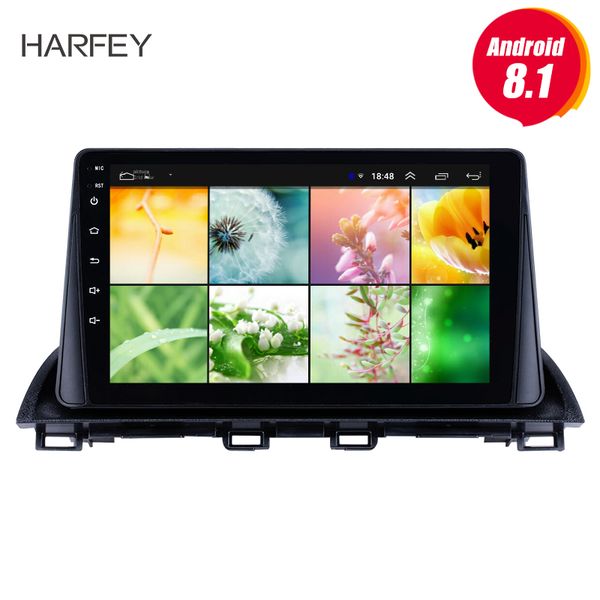 

car dvd radio gps player 9" 8 core android for mazda cx-4 2014-2017 with hd touchscreeen usb 3g wifi bluetooth music obd2 digital tv