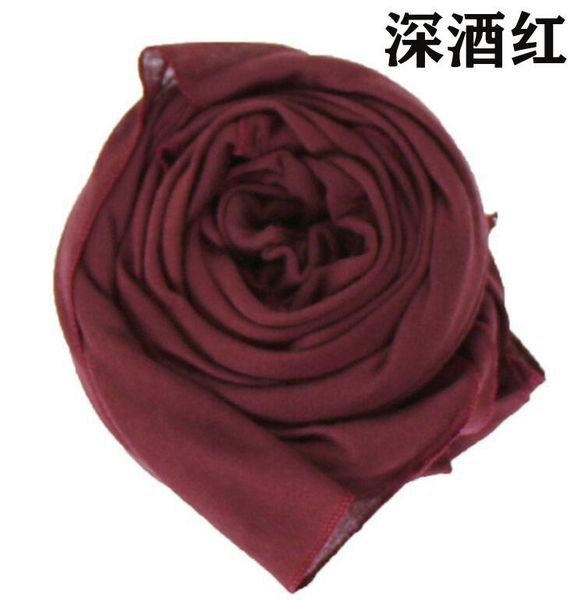 

#00027 autumn and winter solid color monochromatic mercerized cotton ladies scarf stretch and breathable indian jersey gauze sc, Black;yellow