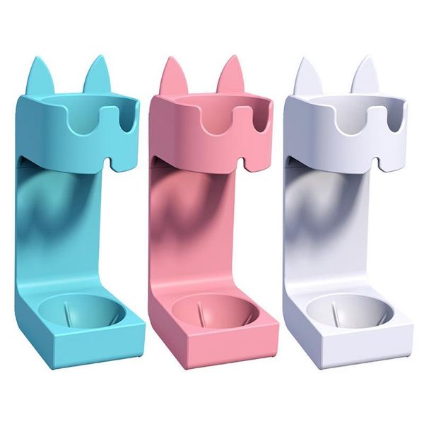 

toothbrush holders 3 colors sonic electric wall-mounted holder creative traceless stand rack portable 3d hanging tools