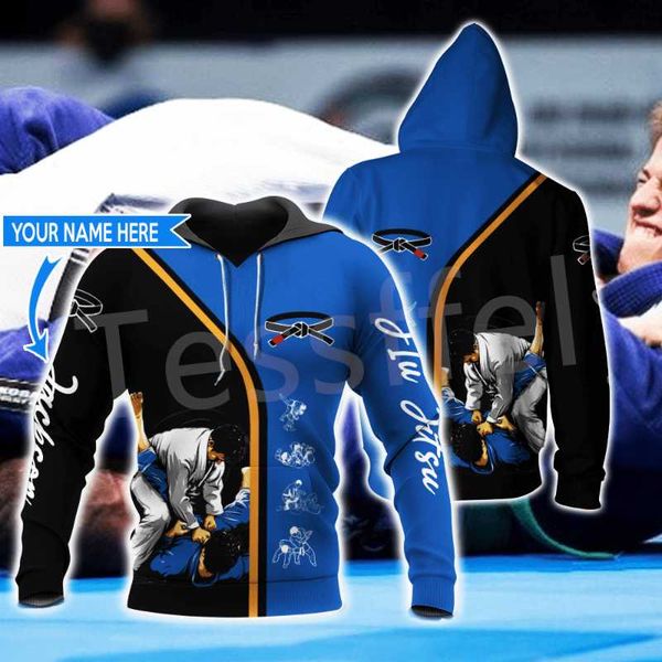 

men's hoodies & sweatshirts sports martial arts jujitsu judo tracksuit harajuku 3dprint men/women casual funny autumn f5, Black
