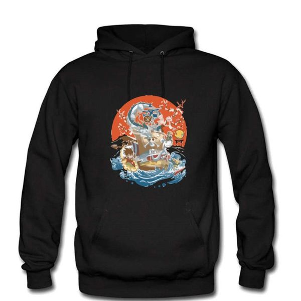 

men's hoodies & sweatshirts japanese style print pullover sweatshirt men fashion cotton casual sportwear hip hop harajuku stree, Black
