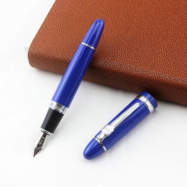 

medium nib fountain pen iraurita stationery writing supplies business office metal ink pens student gift