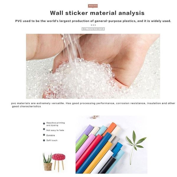

wallpapers 50lb self-adhesive bedroom warm waterproof and moisture-proof pure color wallpaper