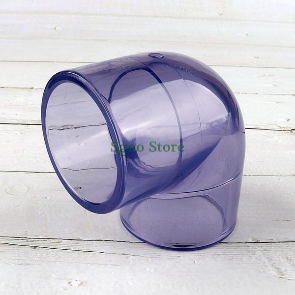 

watering equipments 5pcs 20~50mm transparent upvc elbow connector garden irrigation aquarium tank water pipe connectors equal dia pvc joints