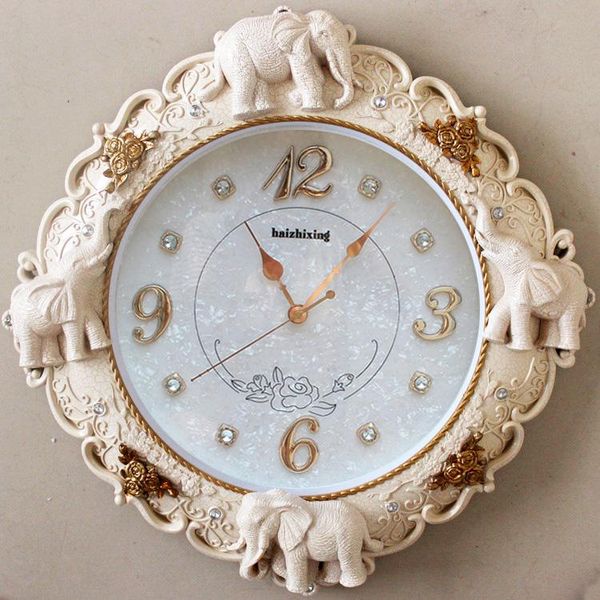

wall clocks vintage retro kitchen clock fashion creative quartz pastoral classical relogio parede rustic home decor eb50wc