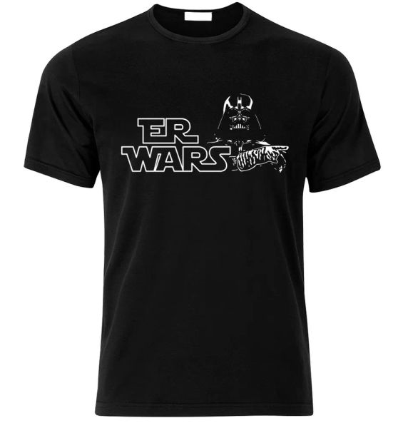 

he wars funny empire fan t shirt t-shirt gift, White;black