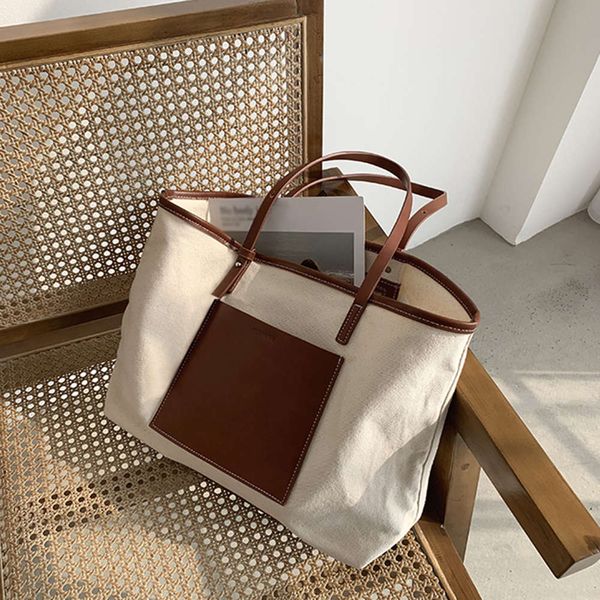 

large capacity canvas bag women's shoulder portable