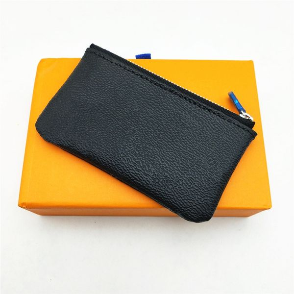 

fashion men women france check plaid style coin purse classic lady kids small pounch key wallet mini wallets with box, Red;black