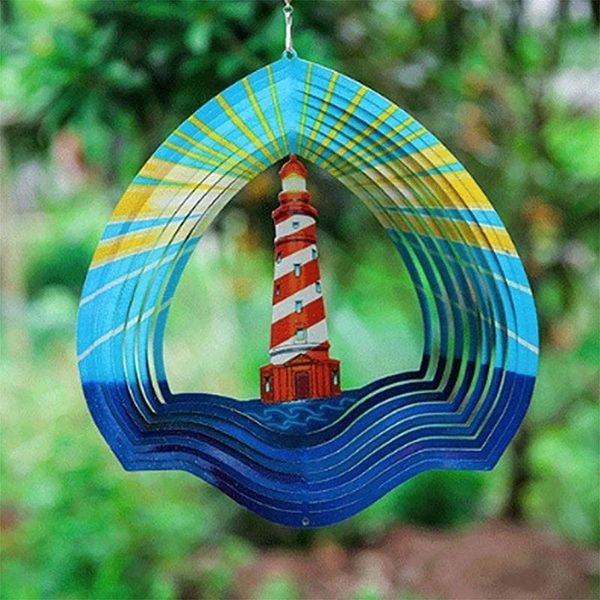 

decorative objects & figurines wind chimes beacon-shaped pendants home decor hanging decorations for living room bedroom window yard