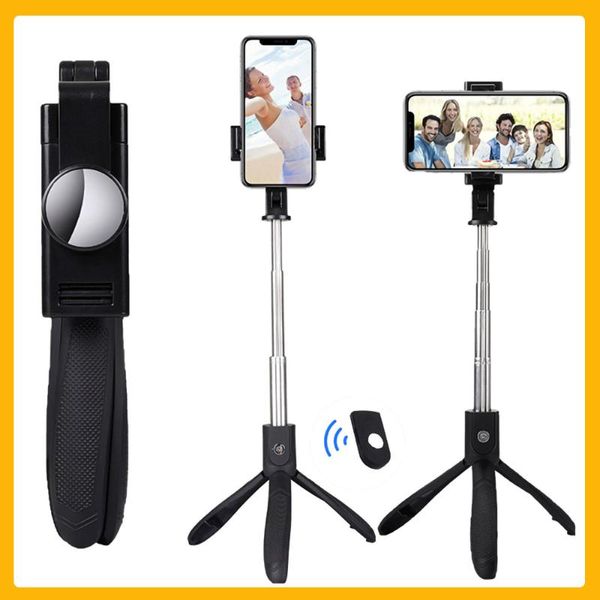 

bluetooth wireless selfie stick tripod foldable monopods universal for smartphones phone and sports action camer