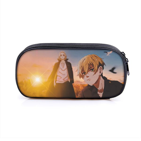 

revenge pattern student pencil case high-quality large-capacity durable novel interesting school trip play