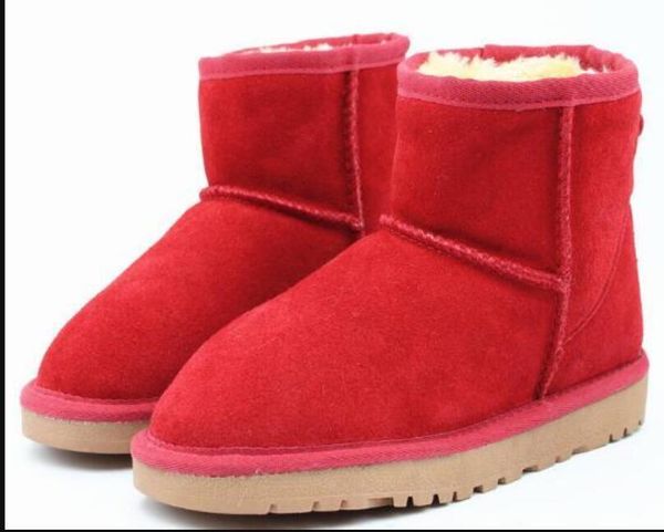 

2022 classic design aus uogs baby boy girl kids snow boots fur keep warm women boots shoes eur szie eur 23-34, Black