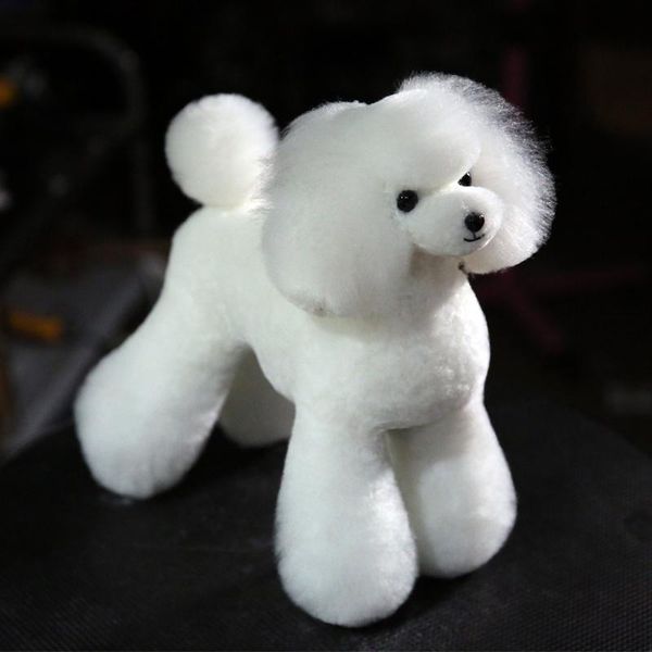

asia fusion grooming teddy bear mannequin model dog 1 dummy with body wig apparel