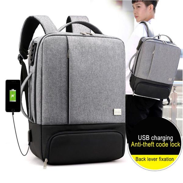 

backpack usb men's lapwomen men shoulder bag travel male leisure mochila business
