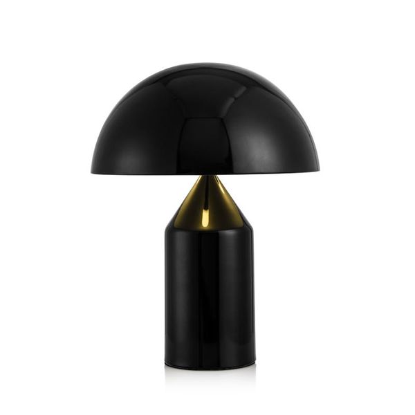 

table lamps midoshakr creative mushroom metal lamp black