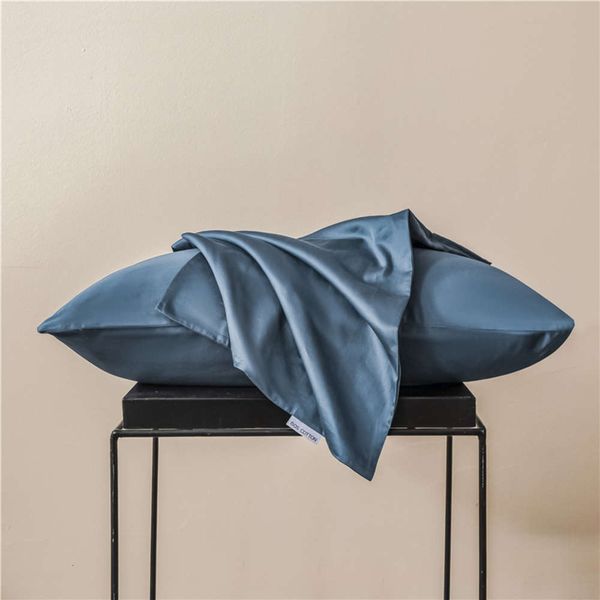 

pure cotton 60s long staple single pillow case pure color simple european style