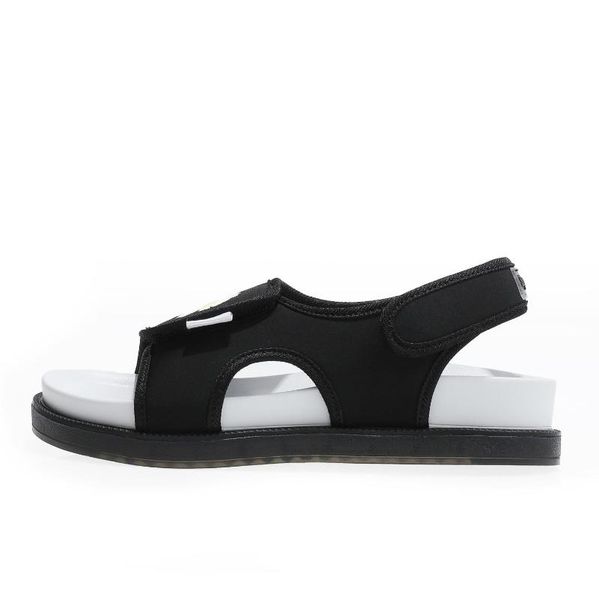 

wild casual fresh wind beach shoes female soft bottom breathable sandals, Black
