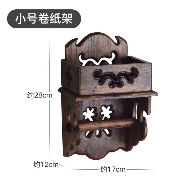 

tissue boxes & napkins phone holder cover wood box organizer decorative vintage wall mounted boite mouchoir storage desk eh50