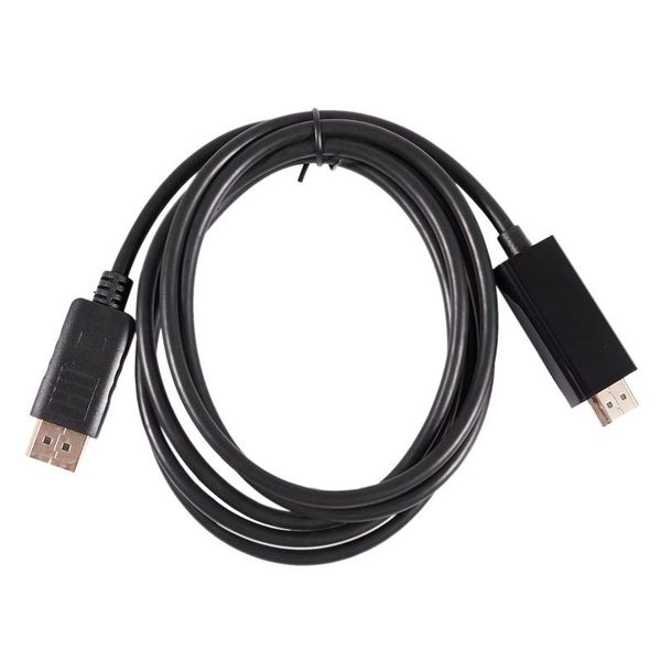 

audio cables & connectors 1080p 1.8m displayport dp to male av adapter cable for lcd hdtv pc laptop