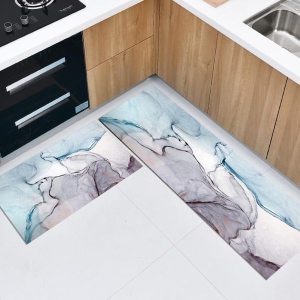 

carpets abstract ink painting kitchen runner rug non-slip door mats long sofa floor bedroom bedside mat modern decoration