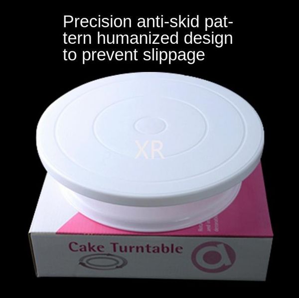 

baking tools cake decorating table light and stable plastic mold turntable diy & pastry