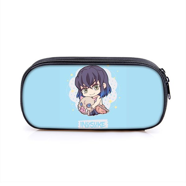 

three-line pattern student pencil case high-quality large-capacity durable novel interesting school trip play