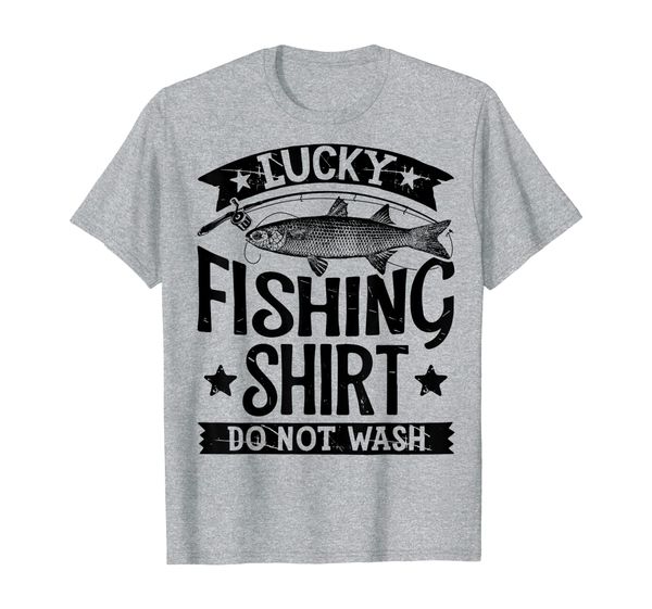 

lucky fishing t shirt do not wash men women kids fishing tee, White;black