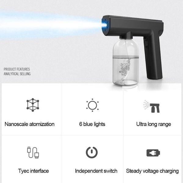 Bewässerungsgeräte Elektrische Handspritzpistole Farbspritzmaschine Hochleistungs-Haushaltsstrahl Auto Holzmöbel Stecker Airbrush