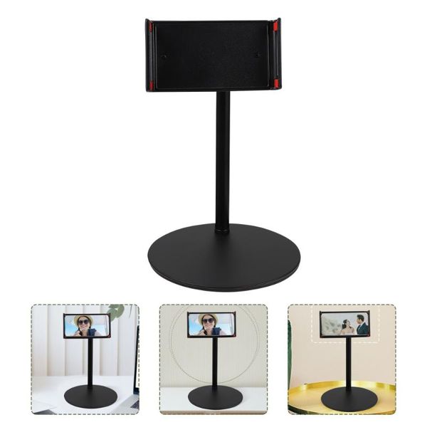 

cell phone mounts & holders 1pc simple metal tablet storage rack holder stand for home