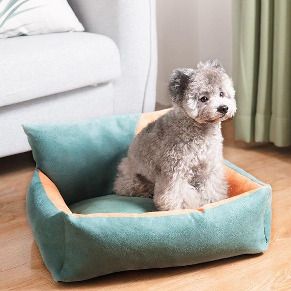 

removable cat bed house kennel rug pet dog sofa cushion pillow beds for dogs accessories & furniture