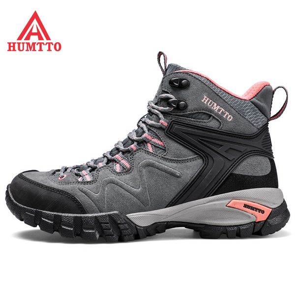 

american tough outdoor hiking shoes women's high comfortable warm plush tide brand versatile cushioning sneakers