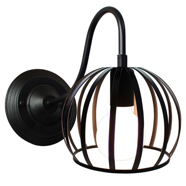 

wall lamp retro vintage industrial iron light bedside home living room sconce led e27 indoor fixture decor