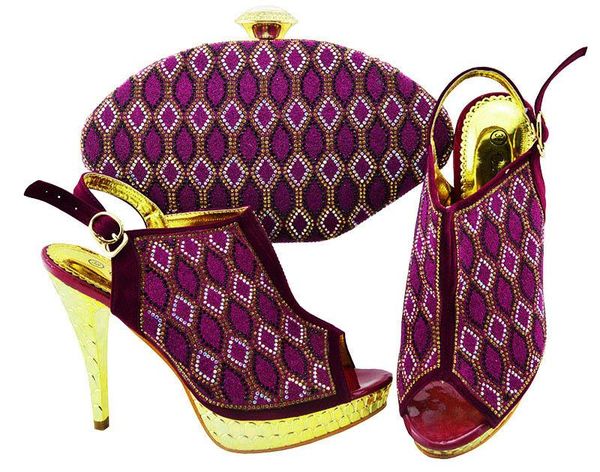 

african matching shoes and bags italian in women shoe to match with bag set decorated rhinestone dress, Black
