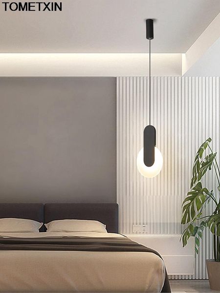 

bedside droplight pendant lights lamp contemporary nordic ins bedroom creative personality restaurant bar led indoor lighting lamps