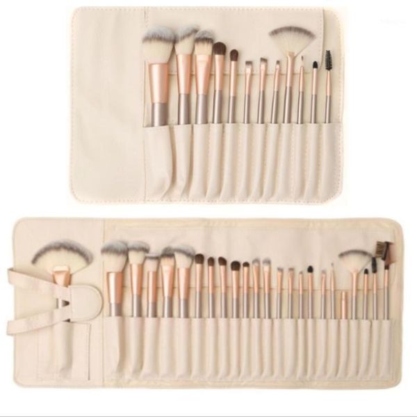 

makeup brushes professional cosmetics brush set kit foundation powder eye brushes1