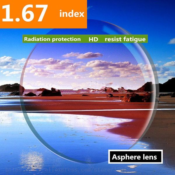 

sunglasses frames 1.56 1.61 1.67 prescription cr-39 resin aspheric glasses lenses high definition myopia hyperopia presbyopia lens for 2 pcs, Silver