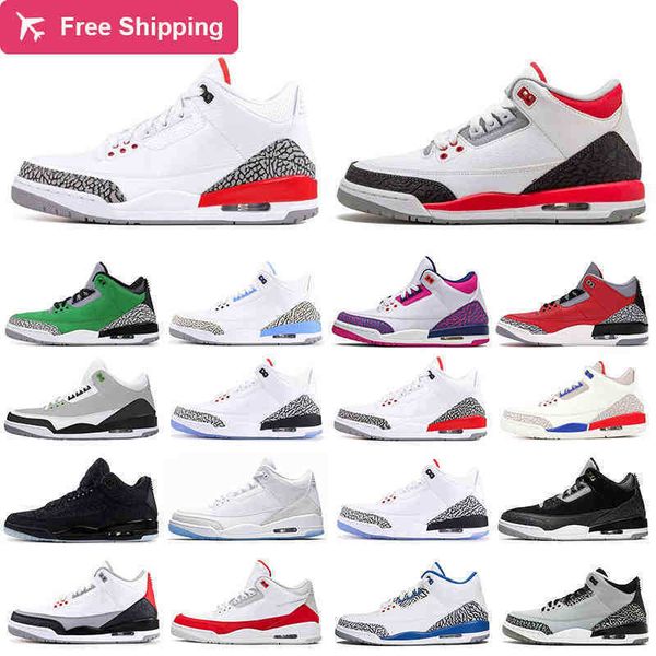 

36-4536-45 2020 unc basketball shoes fire red hall of fame tinker hatfield sport blue mens trainers sports sneakers 3s athletic shoes