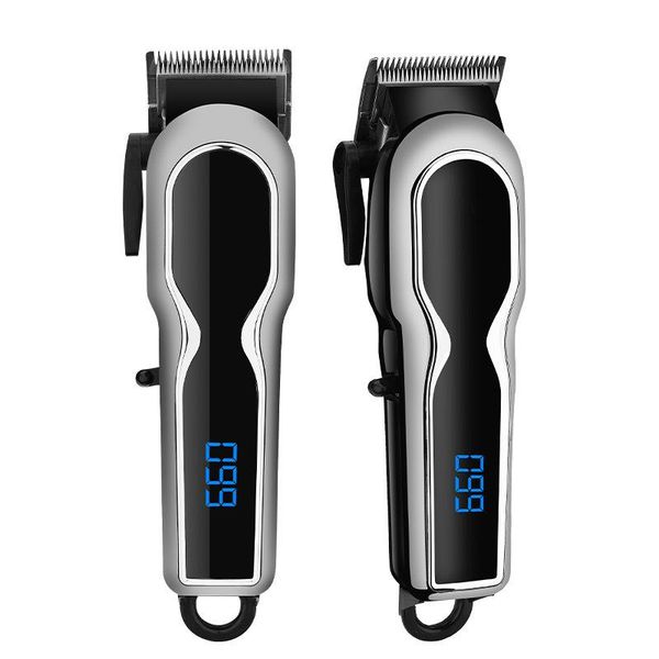 

sh-2592 electric hair clipper rechargeable hook design usb port with led digital display clippers