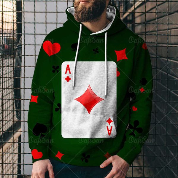 

new men's hooded 3d printed sweater loose hooded 3d sweater digital printed hoodie breathable o4f1, Black