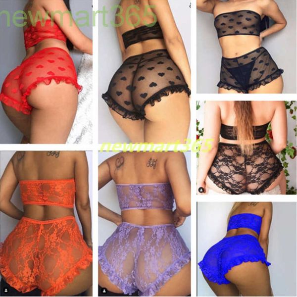 Varejo Woman Sutiã Set Sexy Lingeries Lace Three Point Style Underwear Suit The New Listing 2021