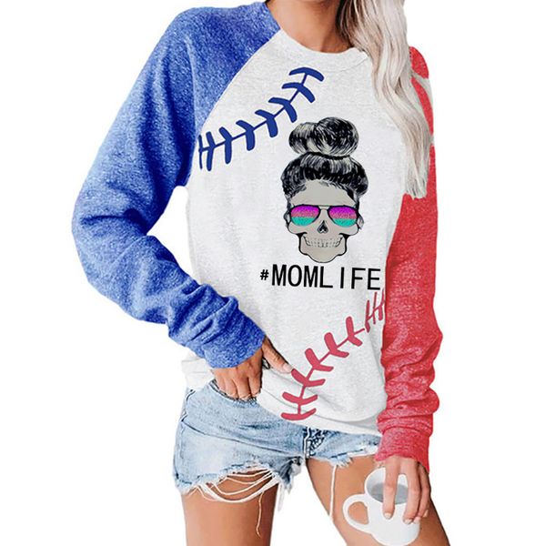 

wal mart's printed loose long sleeved sweater, Black